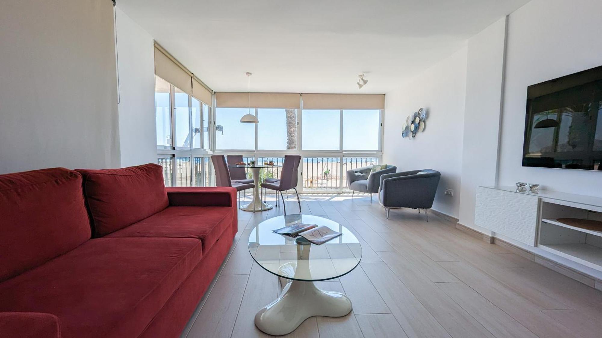 Esmeralda Sea Front Apartment Benidorm Exteriör bild